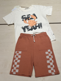 Ammehoela t-shirt voor jongen van 3 / 6 maanden met maat 62 / 68