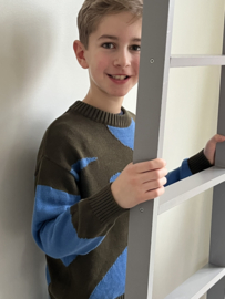 Ammehoela trui  voor jongen van 8 / 10 jaar met maat 128 / 134 / 140