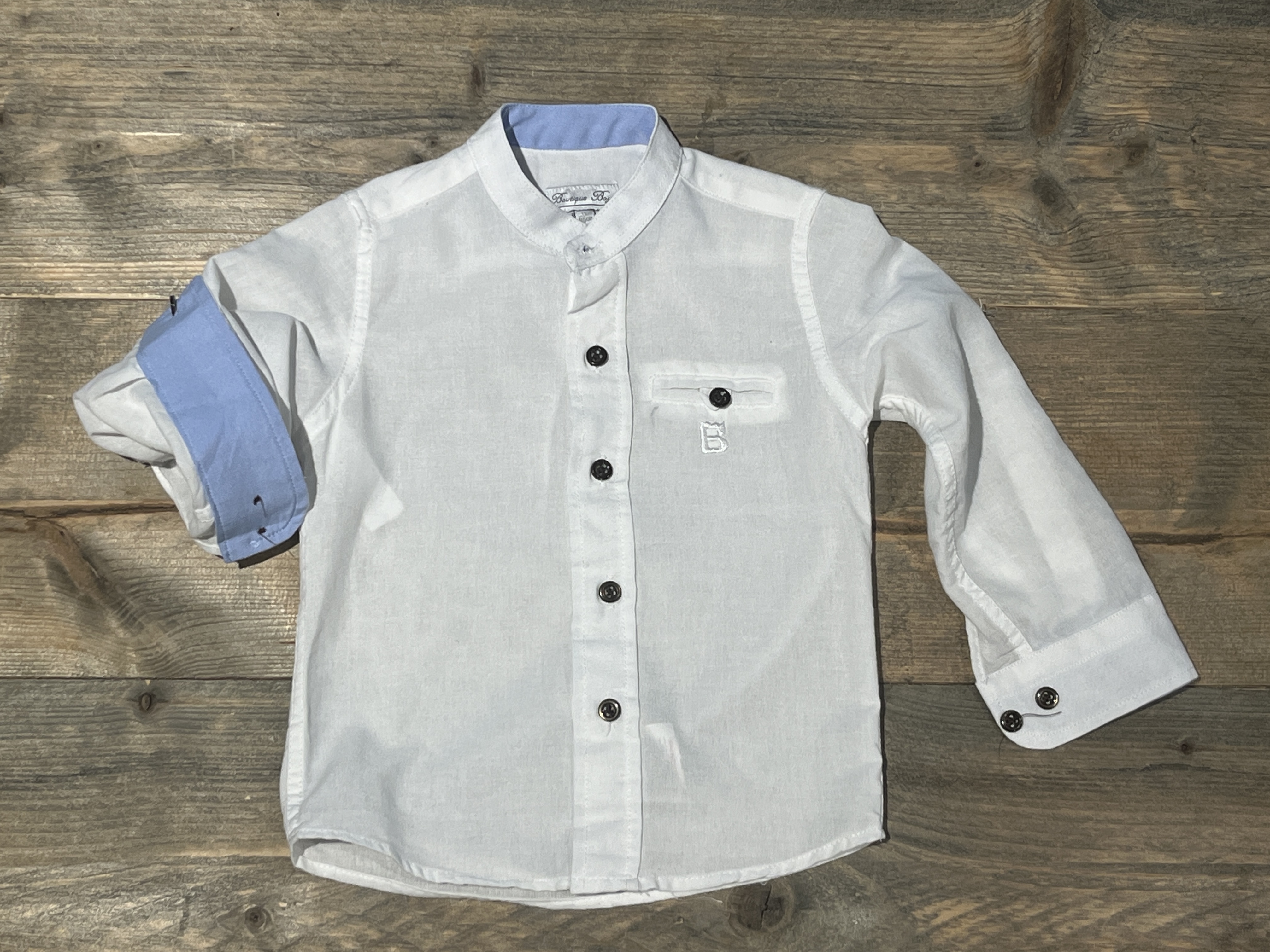 Boutique Boys overhemd voor jongen van 12 / 18 maanden met maat 80 / 86