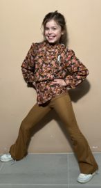 Kiestone blouse voor meisje van 9 / 10  jaar met maat  134 / 140