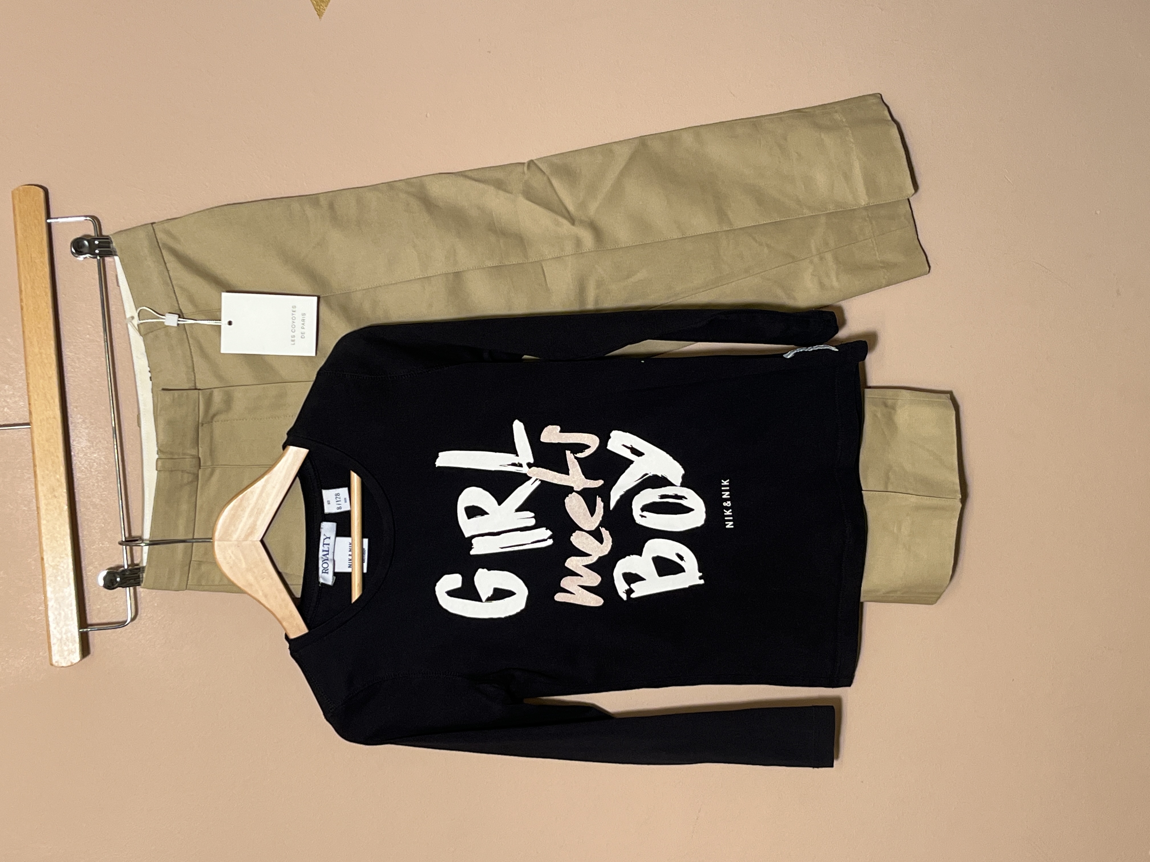 Nik en Nik longsleeve voor meisje van 8 jaar met maat 128