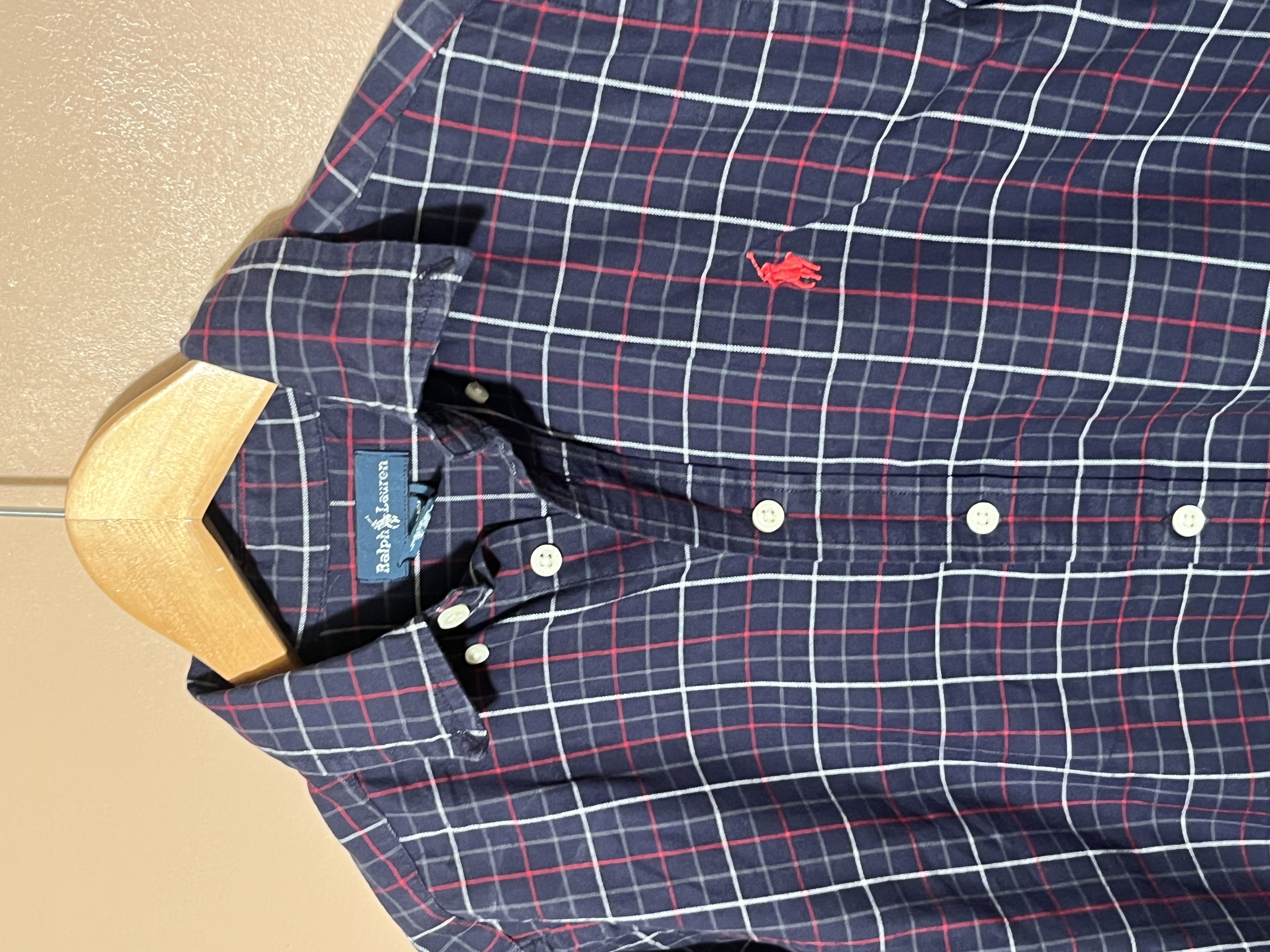 Polo Ralph Lauren overhemd voor jongen van 12 jaar met maat 52
