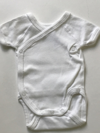 Petit Bateau romper voor prematuur baby maat 46