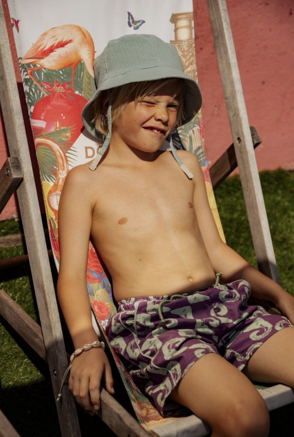 Ammehoela zwembroek voor jongen van 1 / 2 jaar met maat 80 / 86 / 92