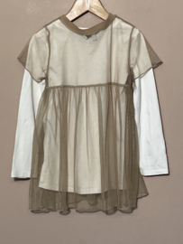Twinset jurk voor meisje van 4 jaar met maat 104