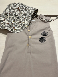 Little Indians jumpsuit voor jongen of meisje van 3 / 6 maanden met maat 62 / 68