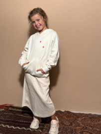 Picnik hoodie sweattrui voor meisje van 6 jaar met maat 116