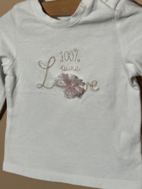 Gymp longsleeve voor meisje van 3 maanden met maat 62