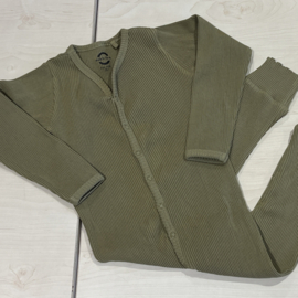 Mikk - Line wool bamboe pak voor jongen of meisje van 12 maanden met maat 80