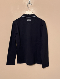 Hugo Boss polo met lange mouw voor jongen van 10 jaar met maat 140
