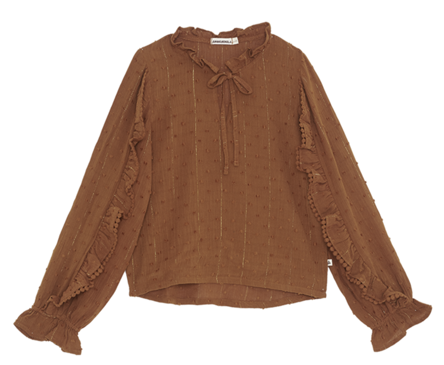 Ammehoela blouse  voor meisje van 1 / 2 jaar met maat 80 / 86 / 92