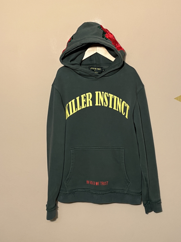 In gold we trust hoodie 176 hotsell