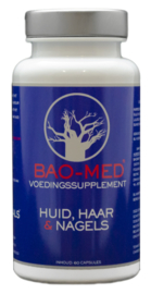Bao-Med Voedingssupplement voor huid, haar en nagels met gratis Dual Moist 30 ml