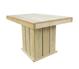 Tuintafel 110x75x74 cm geïmpregneerd grenenhout