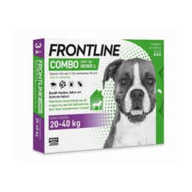 Frontline Combo hond L 20-40 kg 3 pip.