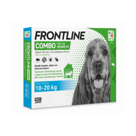 Frontline Combo hond M 10-20 kg 6 pip.