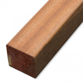 Paal hardhout angelim 6,8 x 6,8 cm (275 cm)
