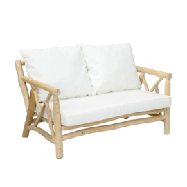 The Tulum Two Seater - Natural White