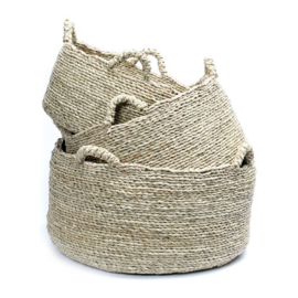 Les Quatre Mains Baskets - Natural - SET3