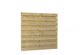 Jumboscherm geschaafd vuren 18-planks 180x180cm recht