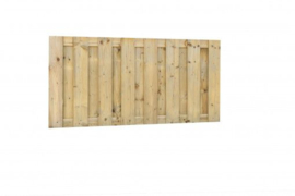 Jumboscherm geschaafd vuren 17-planks 180x90cm