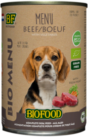 Biofood Organic Rund Menu Blik 400 gram DBZ