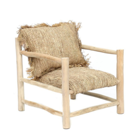 The Raffia One Seater - Natural