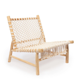 The Island Rope One Seater - Natural White