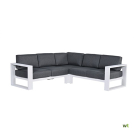 CUBE LOUNGE HOEKSET 3-DELIG MAT WHITE