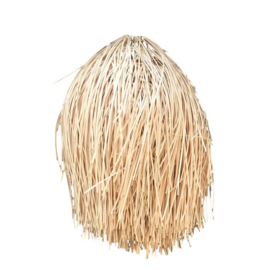 The Rattan Shaggy Pendant - Natural - L