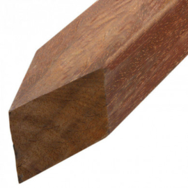 Paal hardhout 8,5 x 8,5 cm (270 cm)