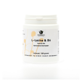 De Groene Os L-Lysine & B6 hond / kat