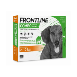 Frontline Combo hond S 2-10 kg 3 pip.