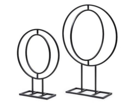 metalen frame rond