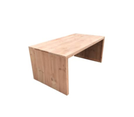 tuintafel dichte zijkant Douglas - 210Lx78Hx90D cm