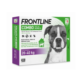 Frontline Combo hond L 20-40 kg 6 pip.