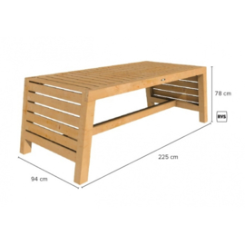 Buiten tafel Douglas Tafel Riva Excellent