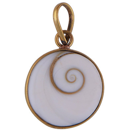 Shiva eye brass hanger