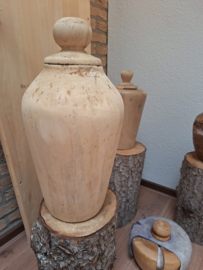 Houten urn kamfer