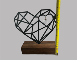Hart met glashanger