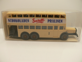 Wiking 1:87 H0 Stadsbus D38 Bus BVG Berlijn Schokolade Sarotti Pralinen ovp 24873