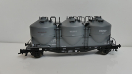 Piko H0 goederenwagon stof silo wagen Staubbehälterwagen DB OVP 72013