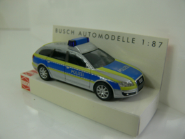 Busch 1:87 Audi A6 Avant Autobahn Polizei ovp 49663