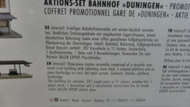 Bouwpakket H0:  Faller Actieset Bahnhoff Duningen ovp 190066