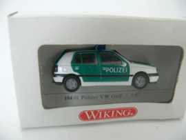 Wiking 1:87 VW Golf Polizei  ovp 10401