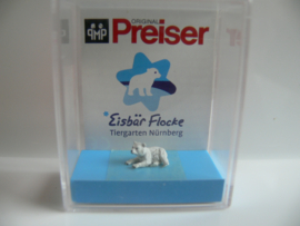 Preiser H0 OVP 29531 IJsbeer Flocke Dierentuin Nürnberg