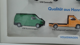 Wiking 1:87 H0 5 delige set volkswagen voertuigen ovp nr 1