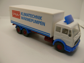 Wiking 1:87 H0 vrachtwagen Mercedes Stulz Klimatechnik Wärmepumpen