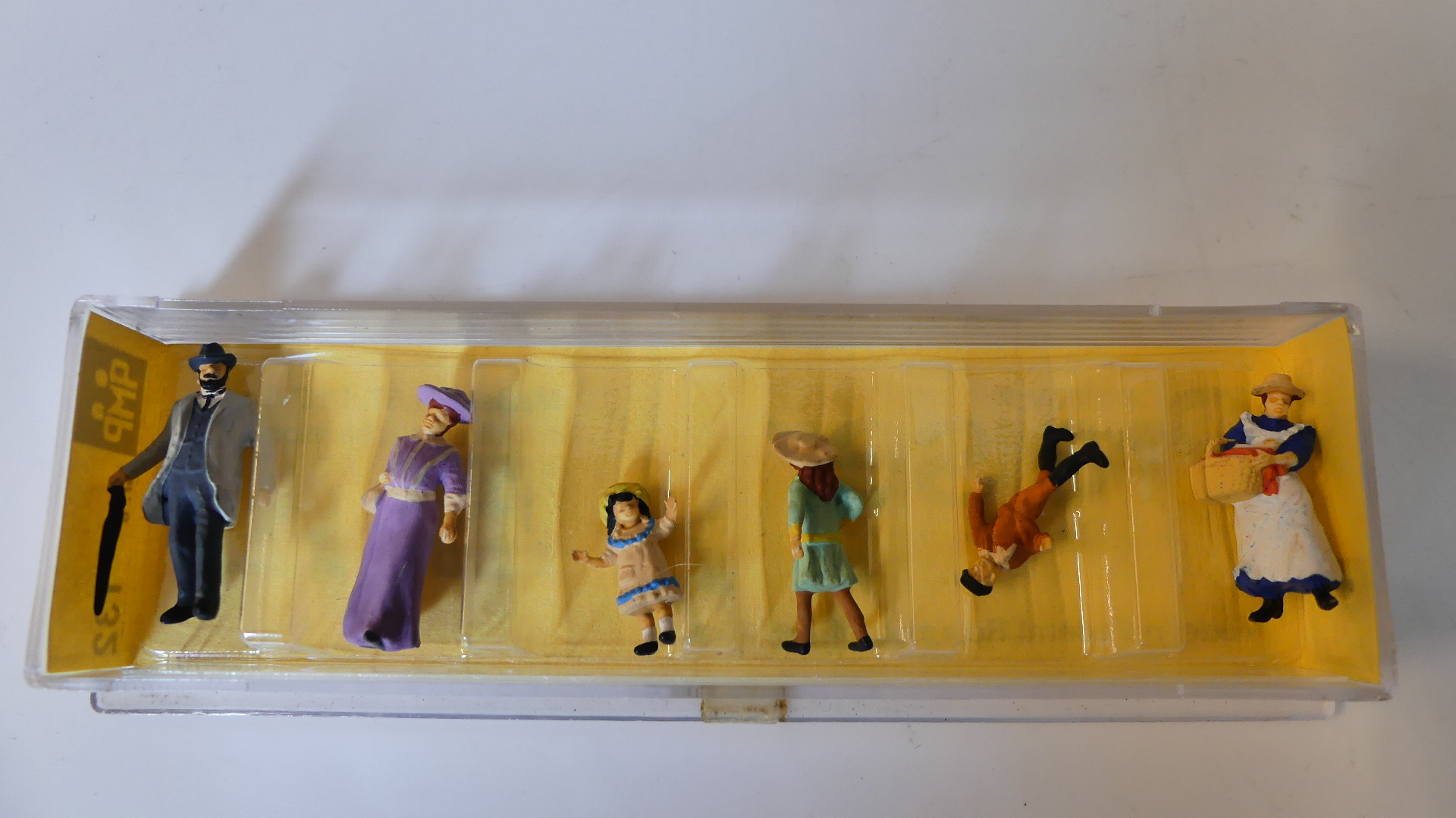 Preiser H0 1:87 jaren 1900 figuren ovp 132
