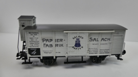 Märklin H0 1:87 goederenwagon Museumwagen 1996 Papier fabriek Salach ovp 48096